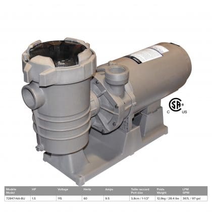 Above ground pump 1,5 HP