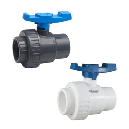 PVC Single Union Ball Valve - 1-1/2”