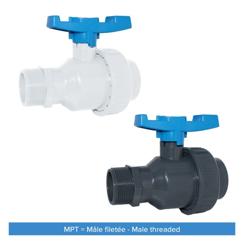 Single union ball valve