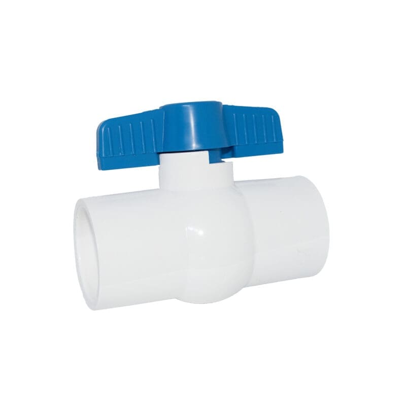 Compact ball valve